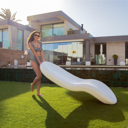 Rasa Sun Lounger Taupe
