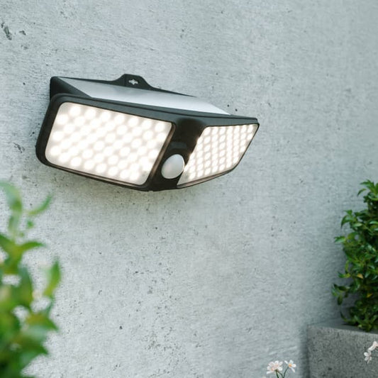 x2 Eco Wedge Twin Solar Motion Light