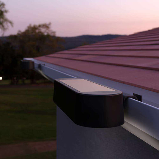 X2 LuxShine Solar Gutter Lights