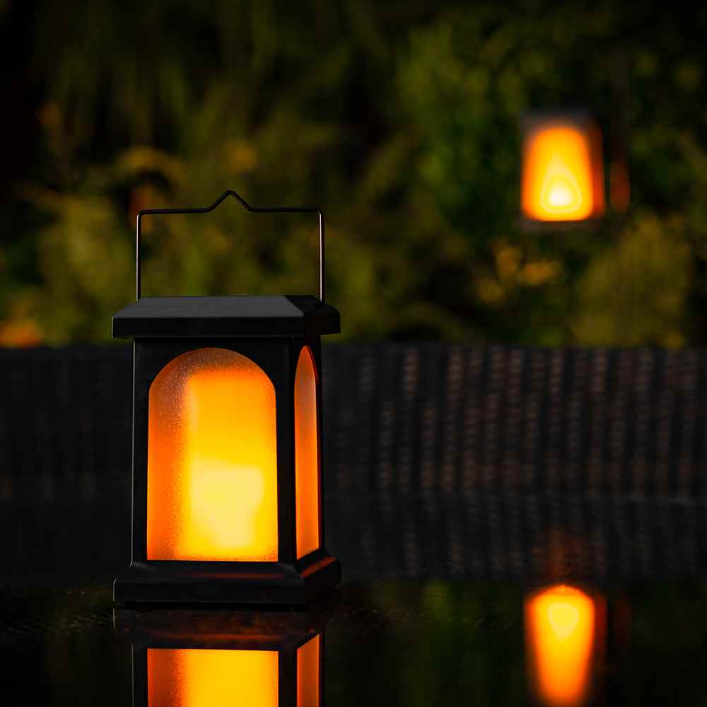 x3 Chatham Solar Flame Lanterns