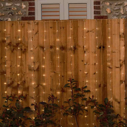 Lumify Warm White & White USB Solar Curtain Lights