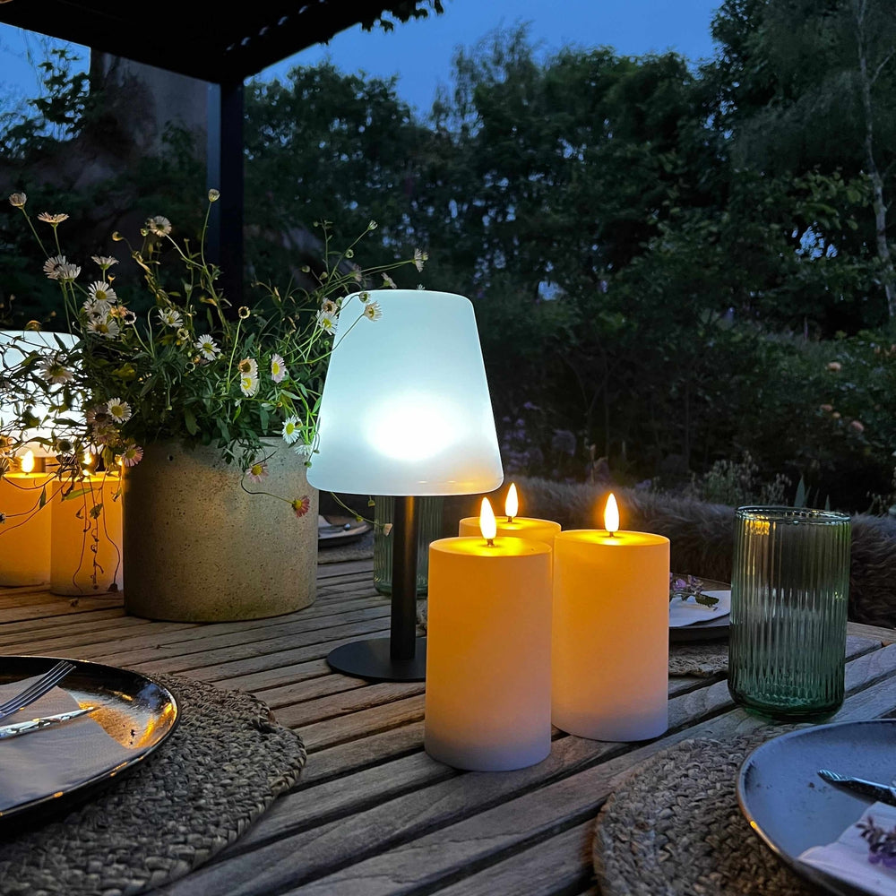 x3 Glowing Solar Table Lamps