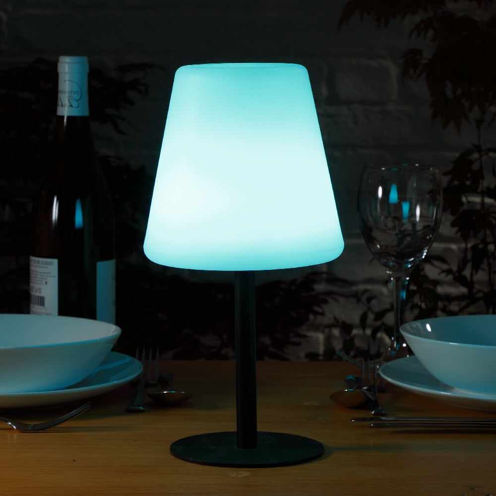 Glowing Solar Table Lamp