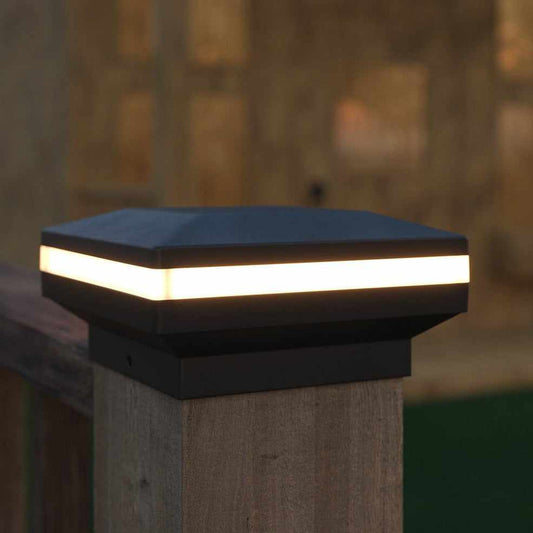 x3 Peake Solar Post Cap Lights