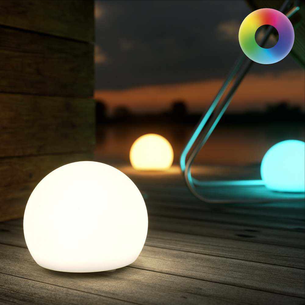 x8 Solar Sphere Lights 8"