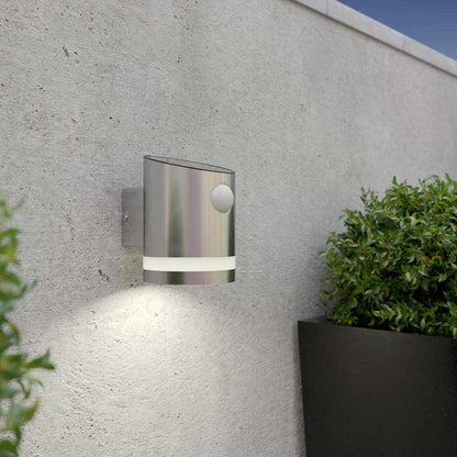 x3 Chrome Solar Motion Light