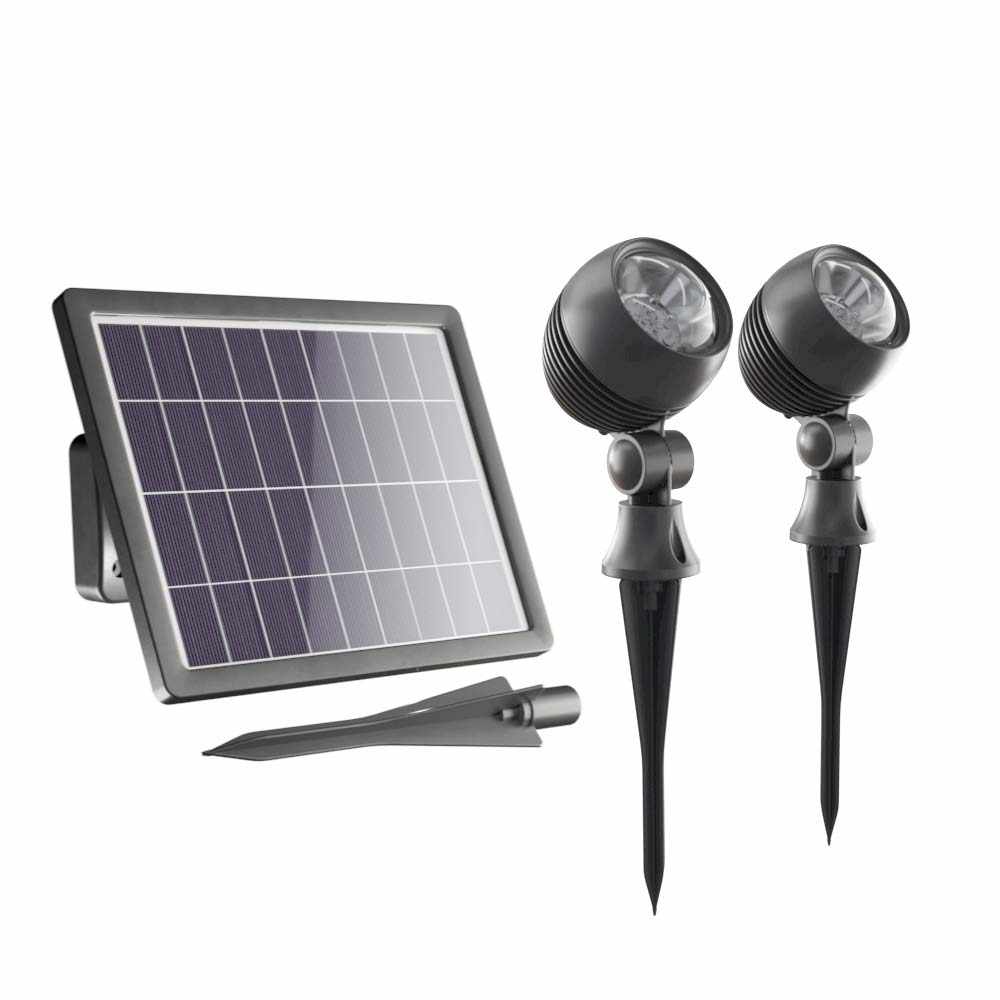 Globe Solar Spotlights (Set Of 2)