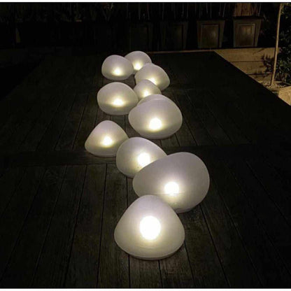 x6 Solar Glass Pebbles - NEST & FLOWERS